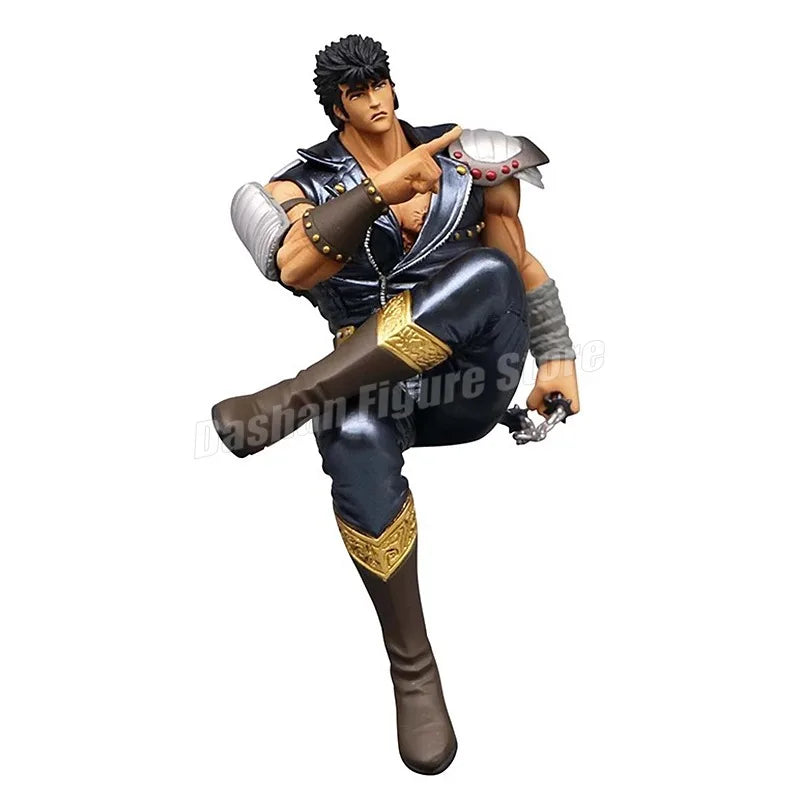 Fist of the North Star Action Figure Kenshiro Figure Car Ornaments PVC Collection 13cm Anime Ken Noodle Stopper Model Toys Gifts