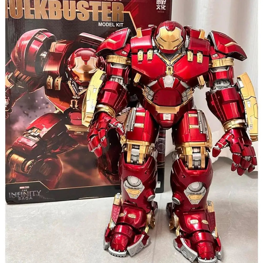 Toy Iron Man Action Figure MK42- 1/12 Scale Mark Hulkooster Hulkbuster Armor Assembly Model Toy for Collectors And Xmas Gifts