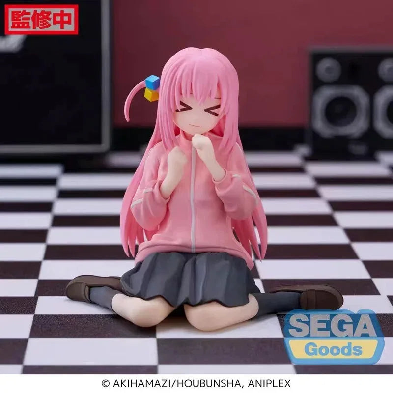 New Bandai Banpresto Original Genuine SEGA Lonely Rock   Gotoh Hitori  Instant Noodle Pressure Anime Figure Model Doll Ornaments