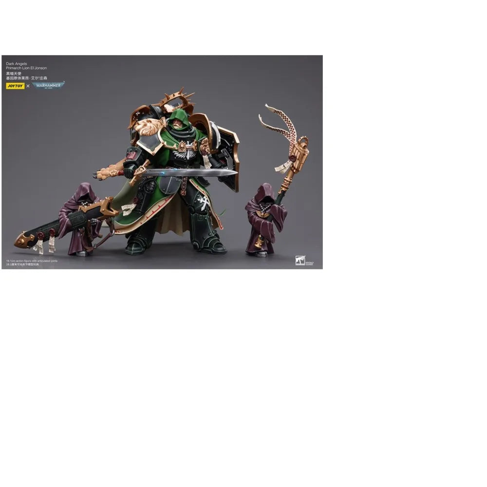 JOYTOY Warhammer 40K Dark Angels Primarch Lion El‘Jonson Action Figure Doll Collection Decoration Gift Original Model Original