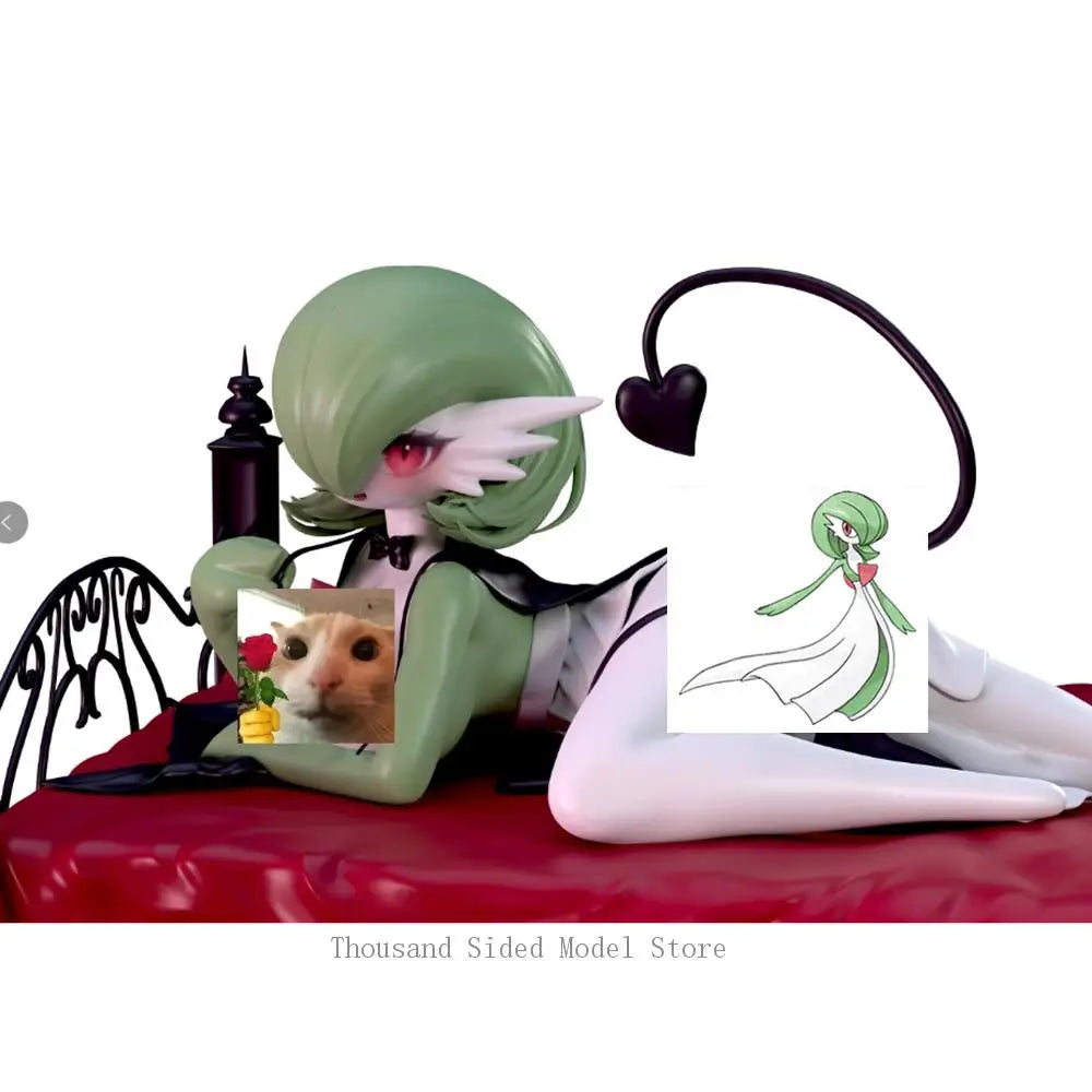 In Stock Original IDPLAYER Pokemon Gardevoir 1/8 Scale GK Model Toys Kawaii Doll Fans Collectible Figurines Models Toys