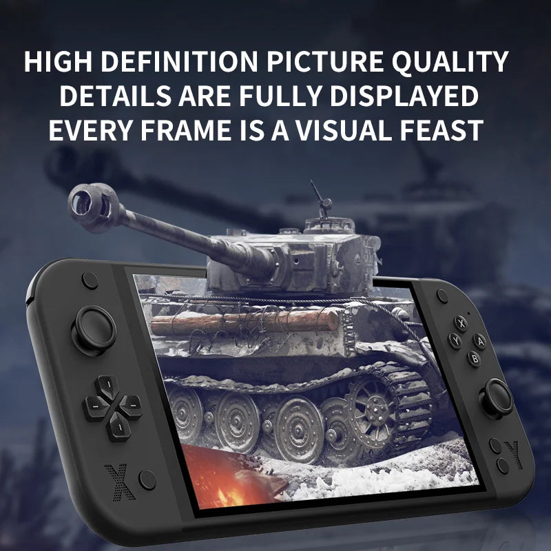 64GB 4000mAh portable handheld game console arcade high-definition For PSP/PS1