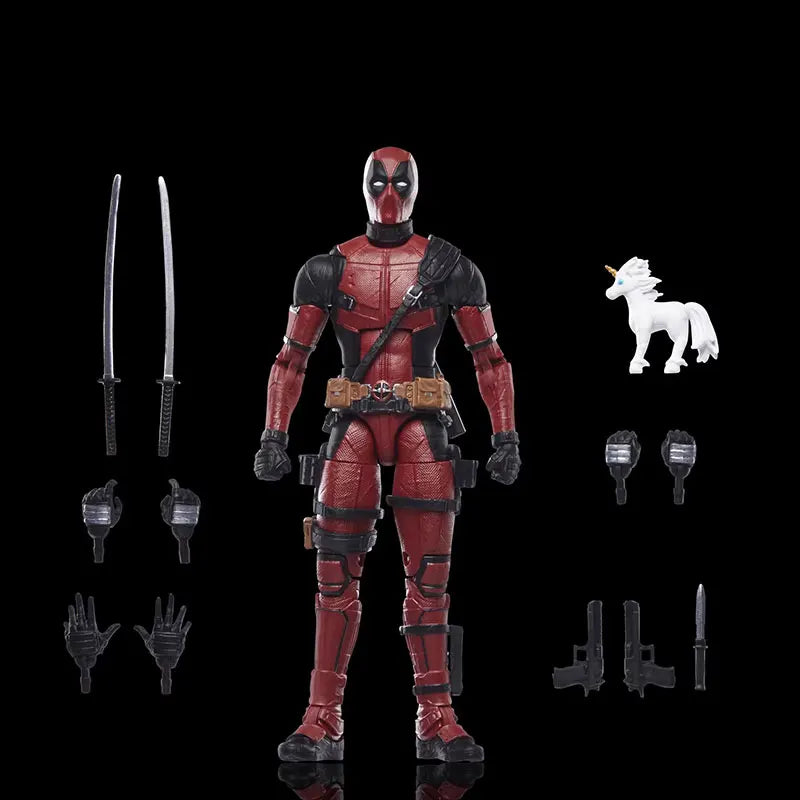 6-Inch Action Figure In Stock Marvel Legends Figure X-Men Wolverine Deadpool Statue Tabletop Display Adult Gift Kids Pvc Toys