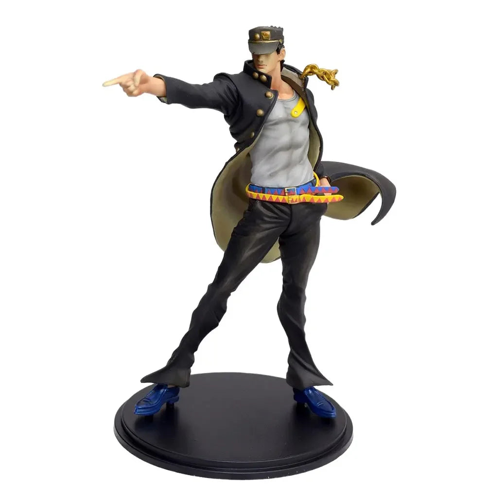 17CM Аниме JoJo's Bizarre Adventure Фигура Jotaro Kujo Стойка Анимация Модел Играчки Подаръци Колекция Декорация Орнаменти PVC