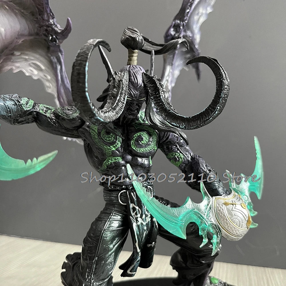 WOW Игра Fall of The Lich King Arthas Illidan Stormrage Фигура Demon Form Series Екшън Фигурка Модел Играчки Кукла Подаръци за Рожден Ден