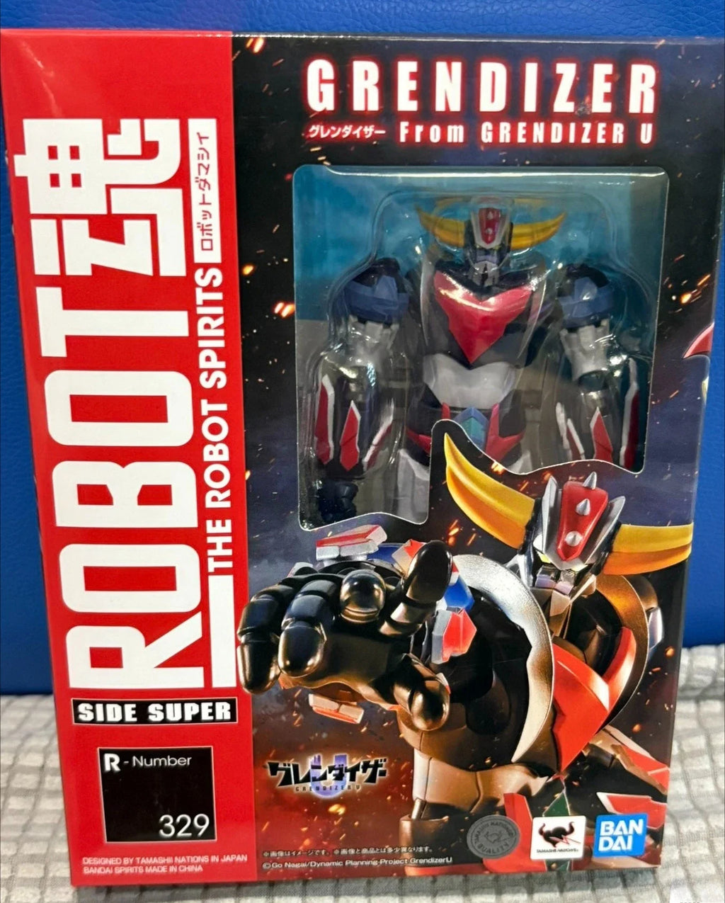 Bandai ROBOT Soul R Soul Ancient Lotus Tessa U Giant Spirit God Demon Iron Armor Universal Man Figure Model Collection Toy Gif