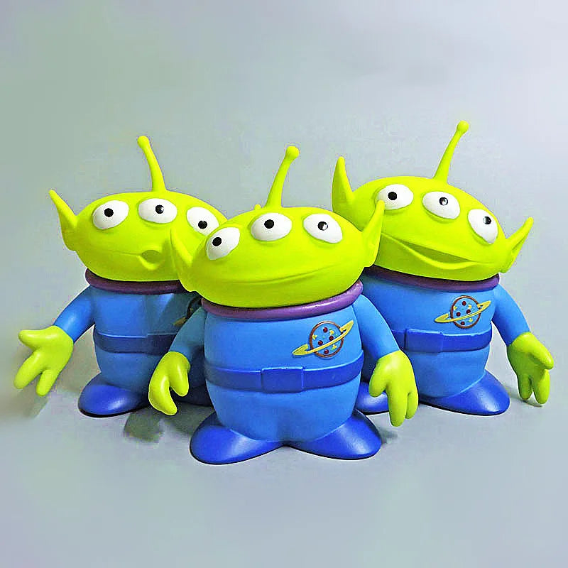 15cm Disney Toy Story Woody Buzzlightyear Green Alien Doll Figure Anime Decorative Collection Toy Model Children's Gift