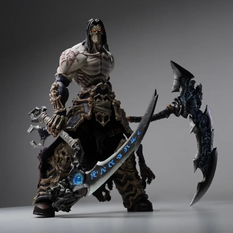 1/12th Scale Pemcvflame Studio X Cosertoys Darksiders 2 Death Movable Model Gk Toy Collect Abyss Knight Ad-005 Figure