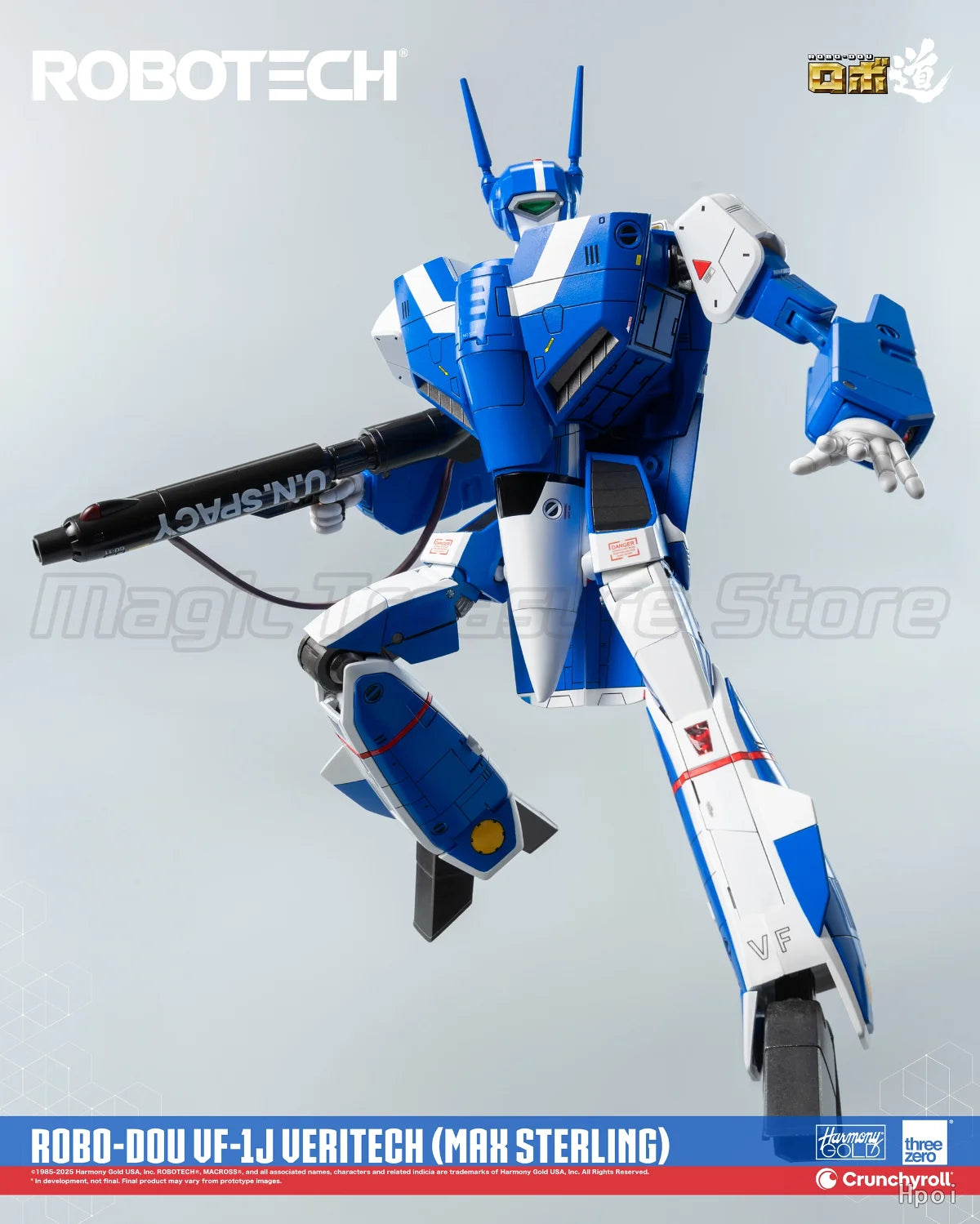 【MT】Threezero ROBO Robotech DOUUF-1J UERITECHMAH STERLING Action Figure Toy Model Collection