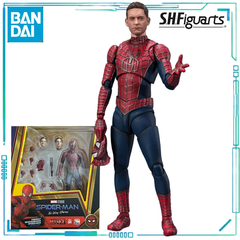 BANDAI SPIRITS Genuine S.H.Figuarts Series Spider Man: No Way Home for Heroes，Green Goblin，The Amazing Spider-Man Movable Model