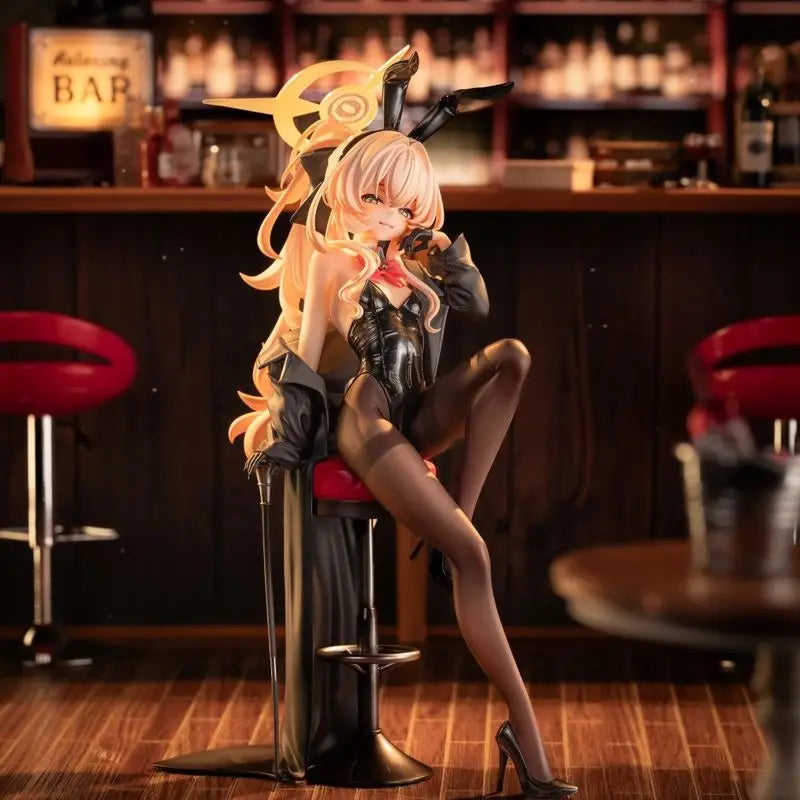 Anime Smiling Professor Bunny Girl Figure Pc Case Collectible Model Ornament Pvc Toy Statue Decoration Game Peripheral Gifts