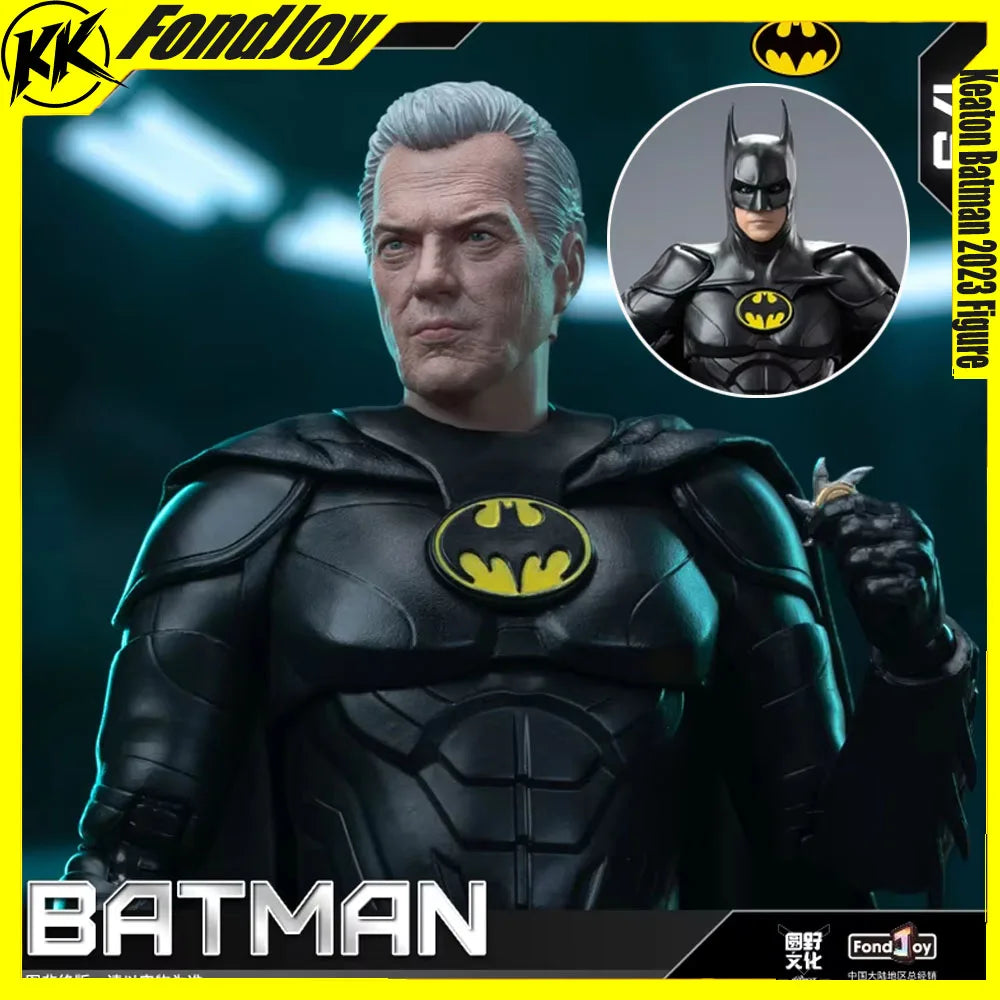 New FondJoy Keaton Batman Figure DC Justice League Action Figures Detective Comics 1/9 PVC Joint Movable Models Toys Xmas Gifts