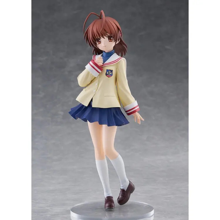 Pre-Order GSC POP UP PARADE Nagisa Furukawa CLANNAD Anime Figure 23cm Full Painted Collectible Statue Birthday Gift for Fans