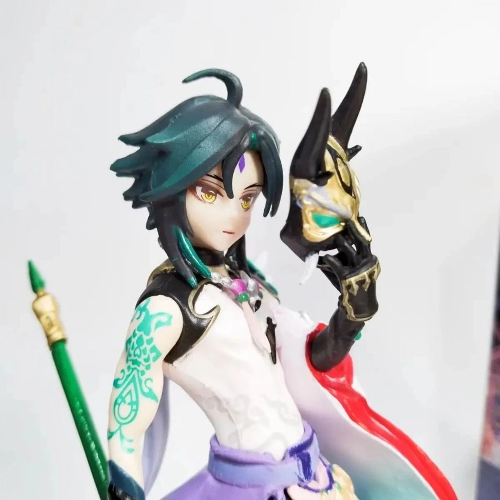 20CM Anime Figure Genshin Impact Xiao Vigilant Yaksha Genshin Impact Klee Paimon Qiqi Figure Collectible Doll Toys Action Figure
