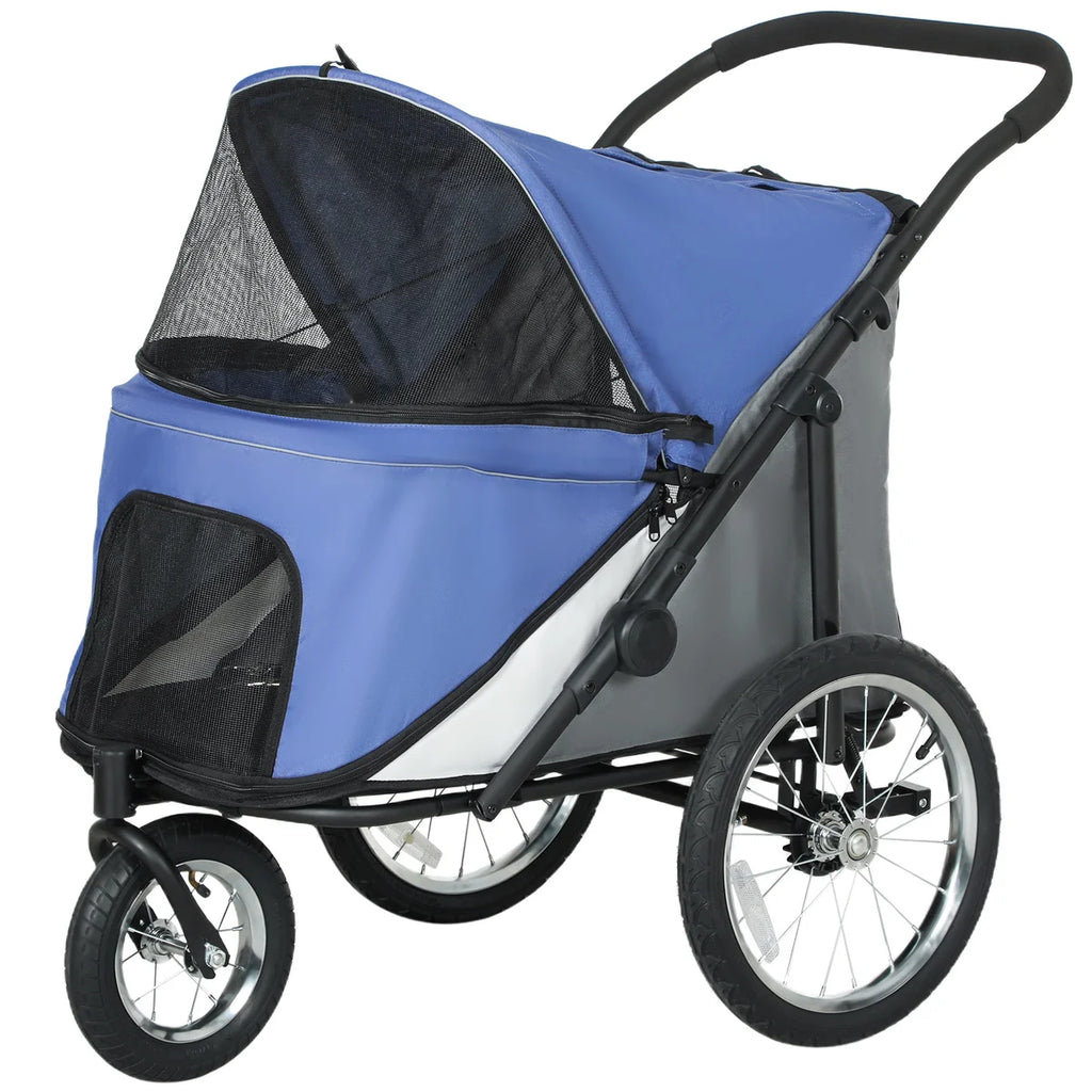 Foldable Dog Stroller Convenient Pet Stroller with Key Features
