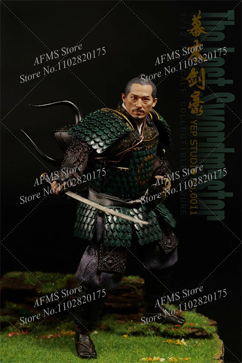 YepStudio No.0011 1/12 Scale Collectible Figure Late Edo Period Swordsman Full Set 6Inch Men Soldier Action Figure Model Toys