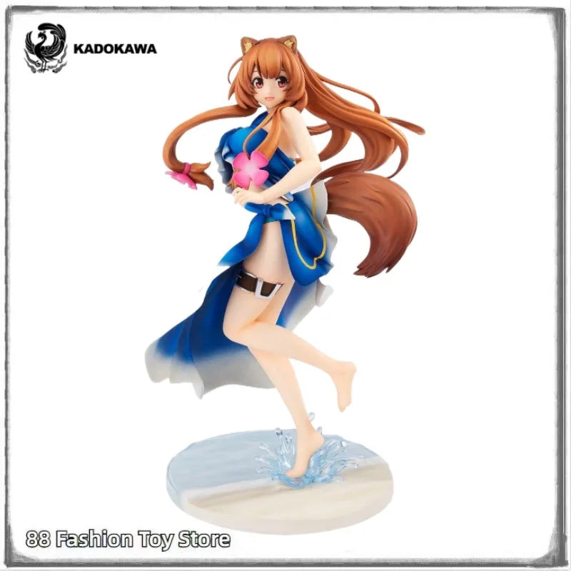 In Stock Original KADOKAWA KDcolle The Rising of The Shield Hero Raphtalia Swimsuit Anime Figure Toy Gift Ornament