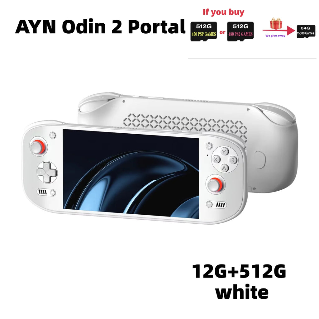 AYN Odin 2 Portal Handheld Game Console 7 Inch 120HZ Screen Android 13 8000mAh 8Gen2 Open Source Retro Video Game Player PS2 PSP