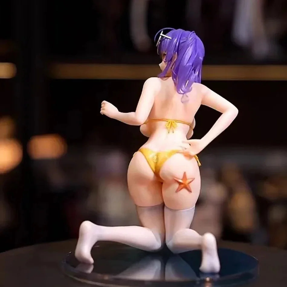 Azur Lane Pola 1/7 Scale Seaside Coincidence Swimsuit Version PVC Action Figure Model Toy Collectible Gift