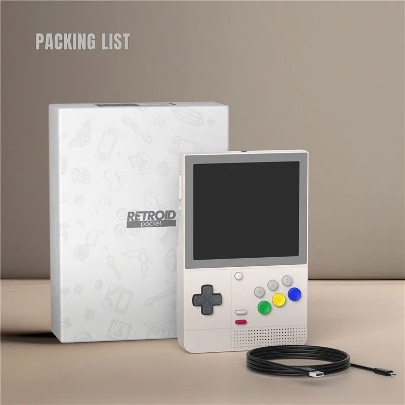 Retroid Pocket Classic Handheld Game Console Snapdragon G1 Gen2 3.92'' AMOLED Screen Android14 OS Active Cooling Fast Charging