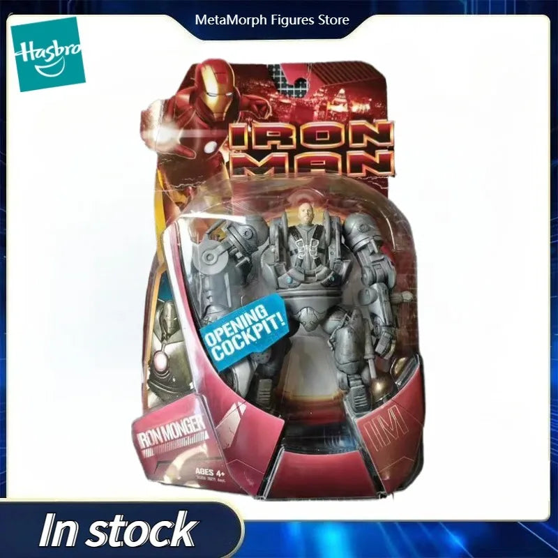 Original Hasbro MARVEL IRON MAN IRON MONGER Anime Figure Toy Collection Model