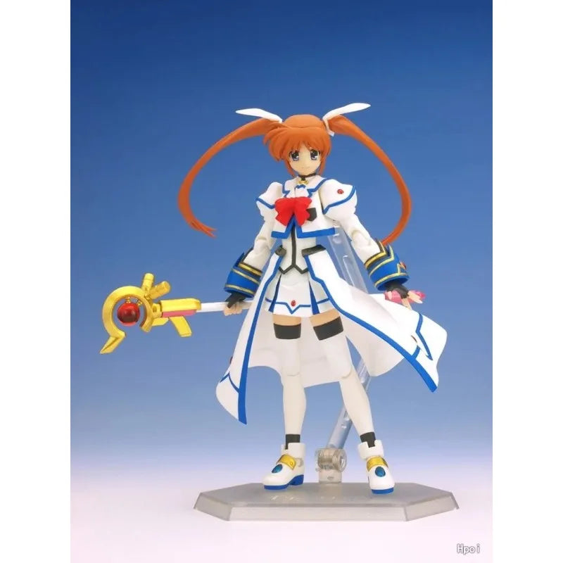【Spot Goods】Figura de Acción Max Factory Figma 005 Mahou Shoujo Lyrical Nanoha, Nanoha Takamachi, Serie de Colección