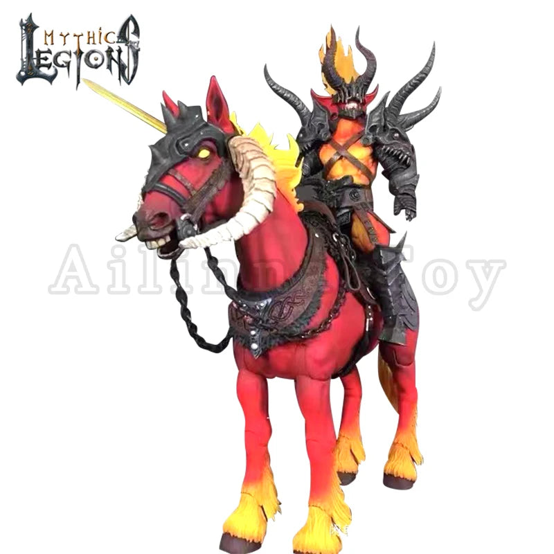 Four Horsemen Studio Mythic Legions 1/12 6inches Action Figure Arethyr Wave Arethyr & Horse Aethon Anime Model Free Shipping