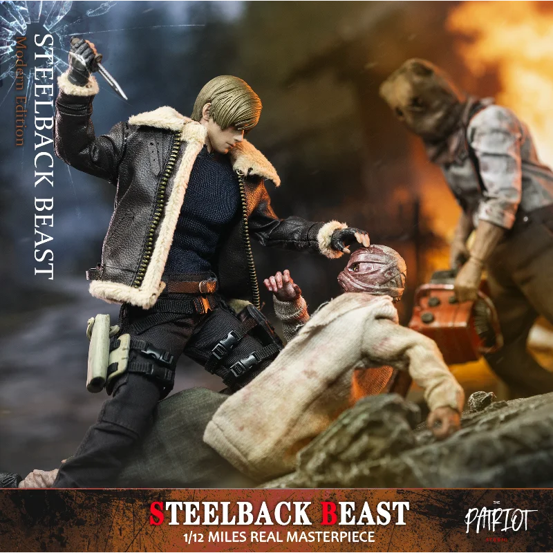【Coming Soon】Original Patriot Studio Steelback Beast Leon AB Action Figure Holiday Gift