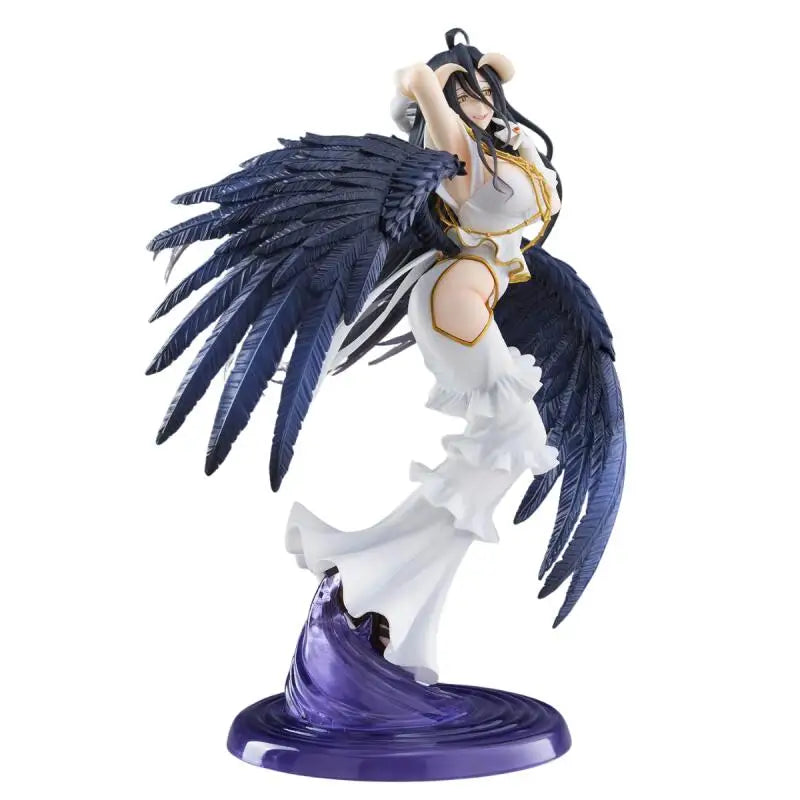In Stock [Genuine] Original Taito Overlord T-Most Albedo The Pure White Devil PVC Anime Figure Model Collector Figurine Toys