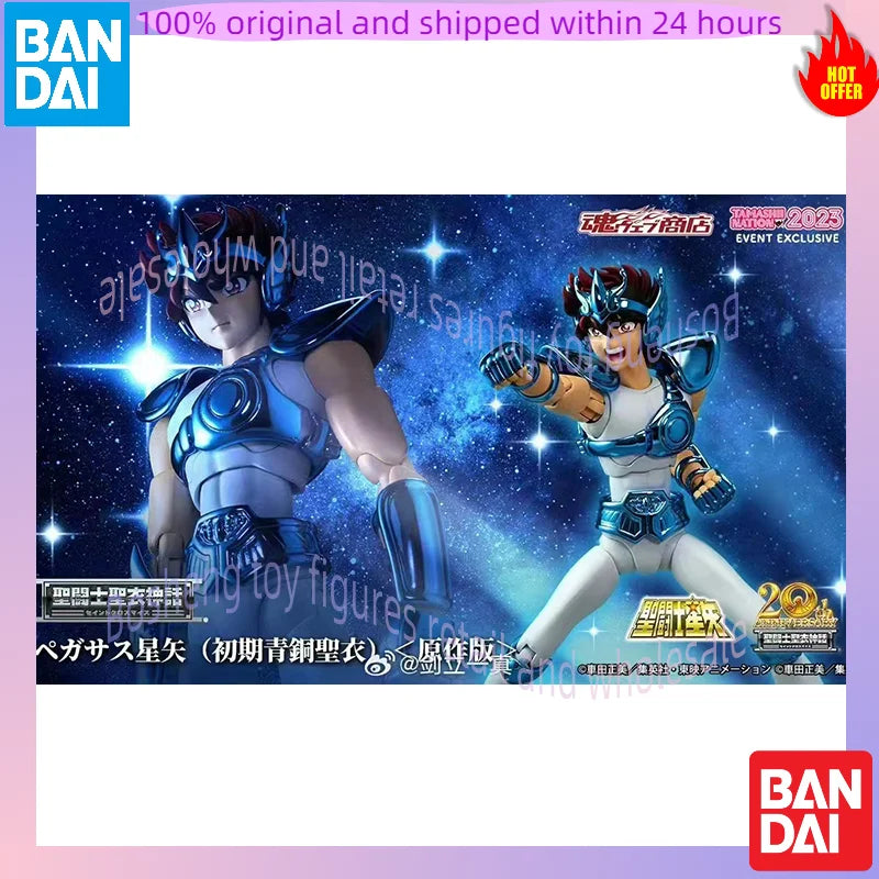 100%Original Bandai 2023 Saint Cloth Myth Pegasus Seiya  Early Bronze Saint Cloth (Comic Version) 16CM In Stock Anime Model Toys