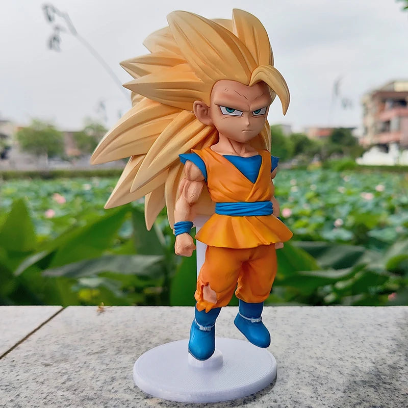 20cm Dragon Ball Gk Daima Super Saiyan 3 Anime Figure SSJ3 Son Goku Action Figurine Pvc Model Gk Statue Collection Toy Gifts