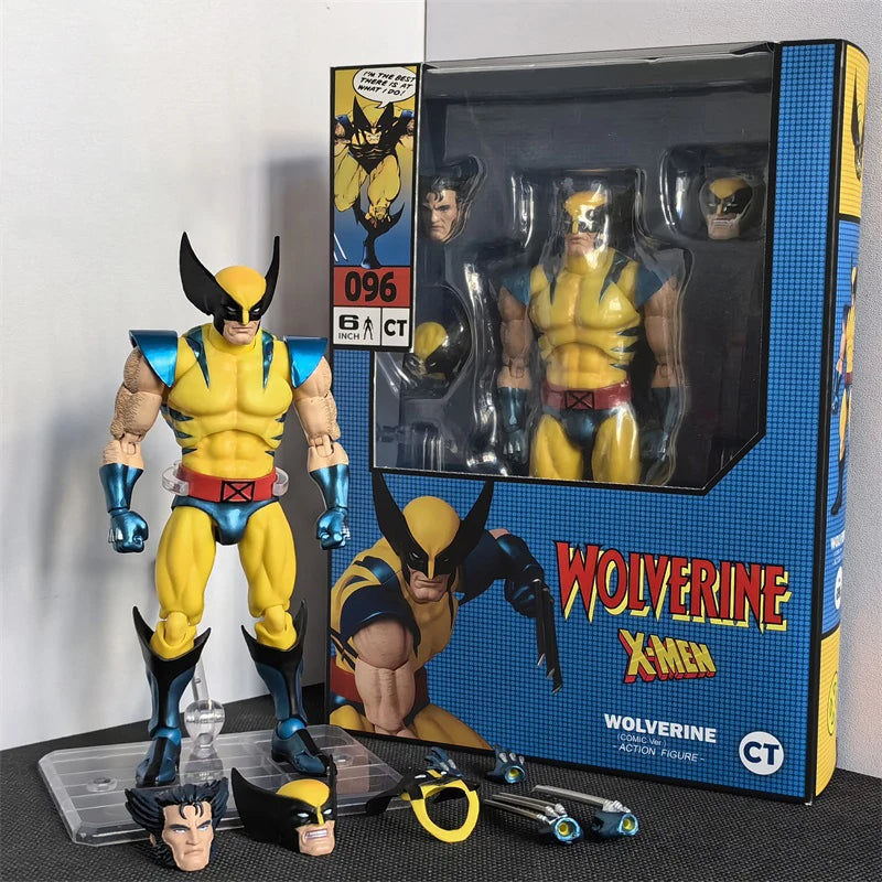 Ct Toys Wolverine Deadpool Anime Figure Mafex 138 Deadpool 3 Movie Action Figure Figurine Model Statue Collection Toys Gifts