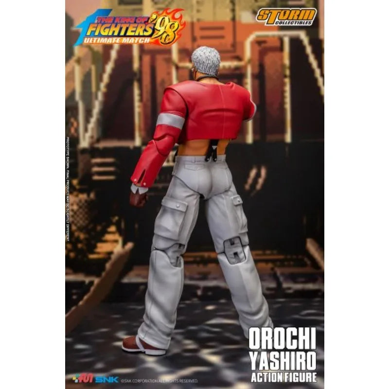 In Stock Storm Toys 1/12 Scale The King of Fighters '98 Yashiro Nanakase Anime Action Figure Model Doll Toys Hobby Collectible