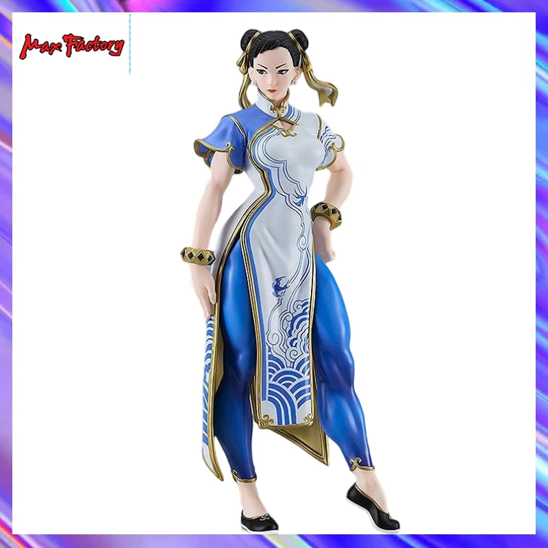 Original in Stock Max Factory POP UP PARADE Street Fighter 6 Chun-Li Scale Figures Model Toy Gift Collection Ornament