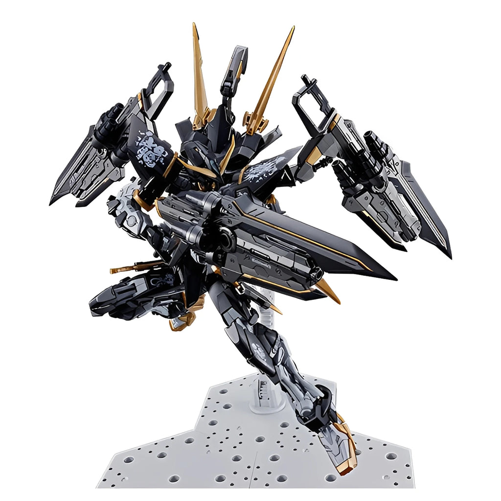 MG 1/100 Gundam Astray Black Rotten Wood BANDAI PB LIMITED Anime Robot Action Figure Assembly Model Cross Contrast Colors