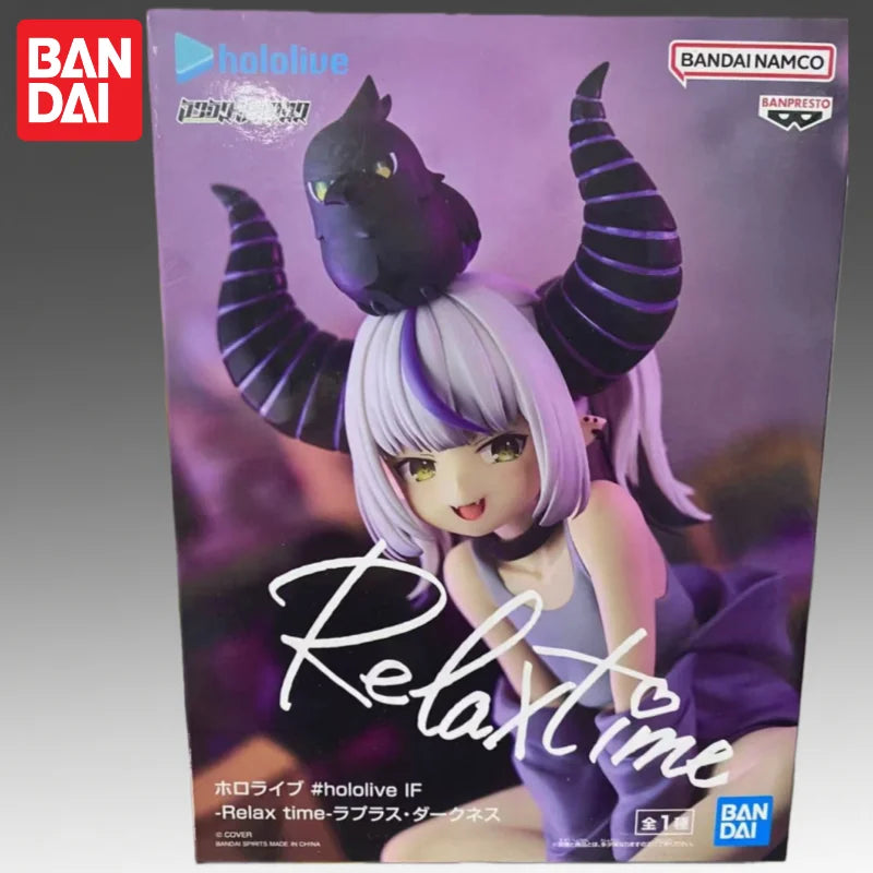 In Stock Bandai Original Banpresto Virtual Uploader Laplus Darkness Action Figure Model Doll Brand New Boxed Anime Characters