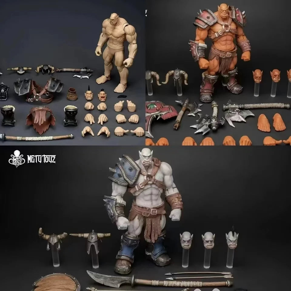 Metytoyz Limited Adventurer World Orc Ork Captain Kagas Bounty Hunter Bloody Hands Morlock Soldier Action Figure Special Edition