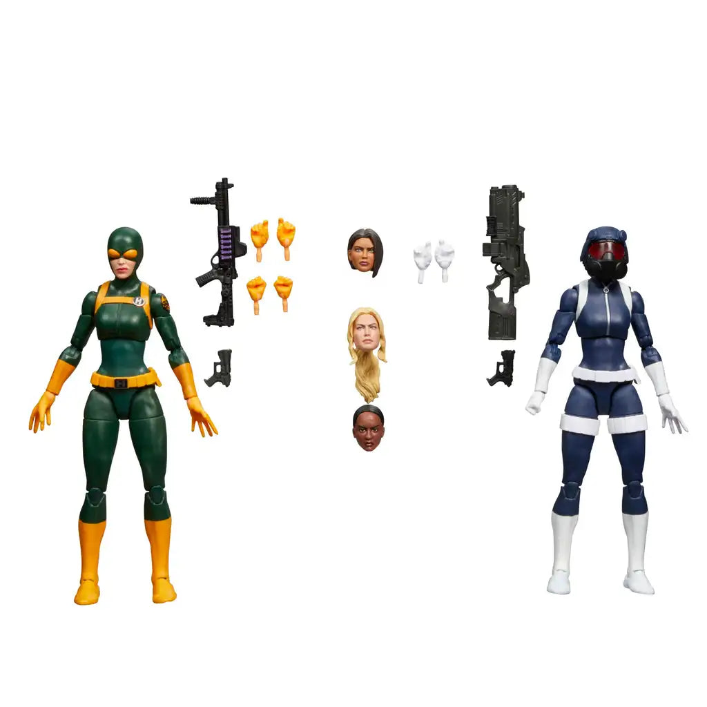 Marvel Legends S.H.I.E.L.D Agent Trooper & Hydra Trooper Exclusive 6" Action Figure SHIELD Hydra Lady Woman Female Troopers Toys