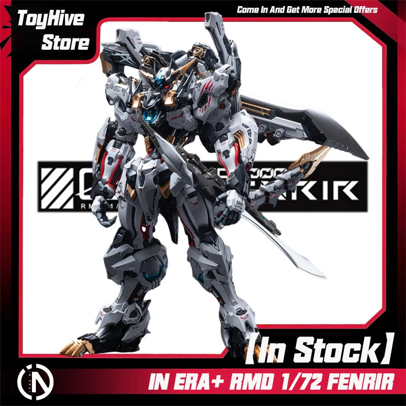 【IN STOCK】IN ERA+ RMD 1/72 FENRIR Infinite Dimensions Wolf King Barbatos Alloy Skeleton Assembly Plastic Model Kit Toy Gift