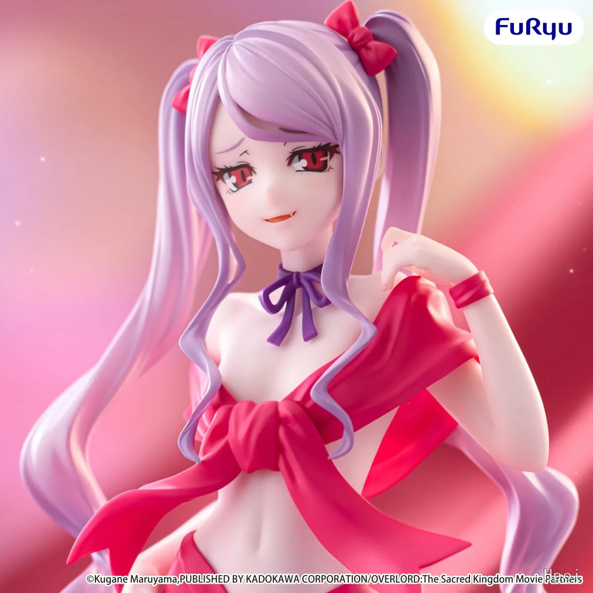 【Pre Sale】Original FuRyu BiCute Ribbons OVERLORD Shalltear Bloodfallen Anime Figure Model Collection