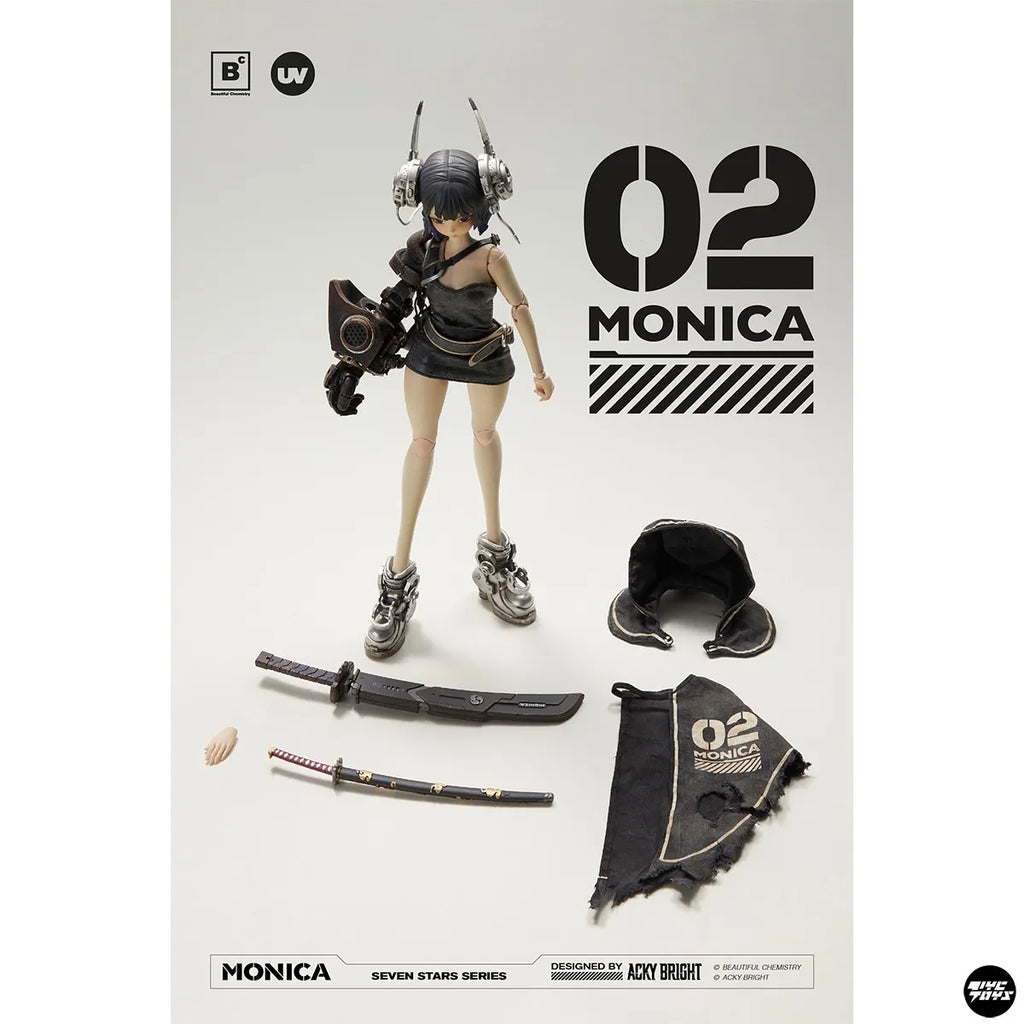 [In Stock] UNDERVERSE UV No. 02 MONICA 1/6 Action Figure UV202415 Figure Toy Collection