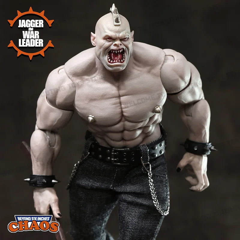  In Stock Original CHAOS Studio Muff Toy 1/12 Jagger The War-leader Action Figure No.003 Figurine Collectible Custom Toys Gifts