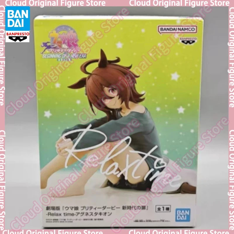 In Stock 100% Original Bandai Pretty Derby Agnes PVC Tachyon Anime Figures Model Collection Doll Toy Gift