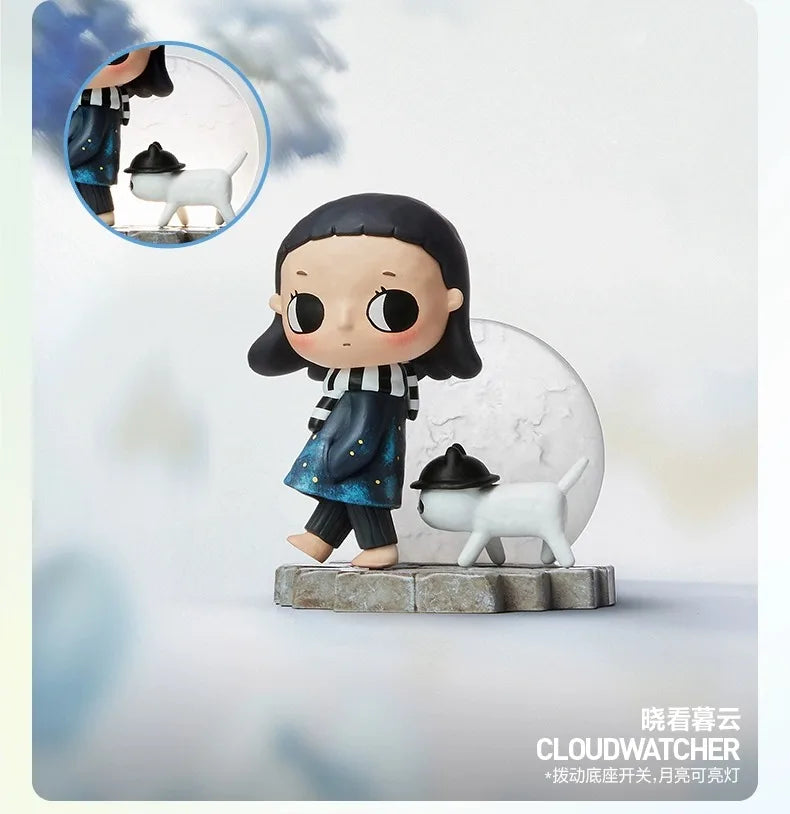 New Genuine Popmart Nyota I Am The Seasons Series Blind Box Cute Action Figures Toys Mystery Box Collectible Model Toy Gift