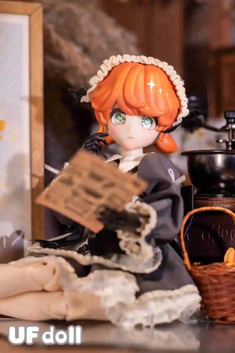 In Stock Ufdoll Blind Box Tea Plus Series 1/5 Bjd Anime Peripheral Figure Articular Mobility Desktop Ornament Collectible Gift