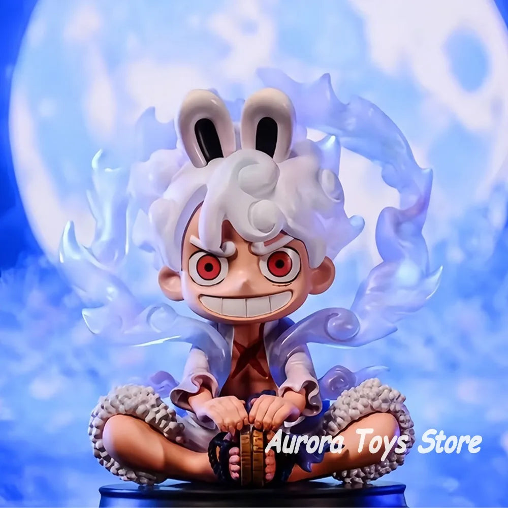 11cm/4.33in Anime One Piece Figure Nika Luffy Action Figures Pvc Model Statue Collection Decoration Toys Gifts