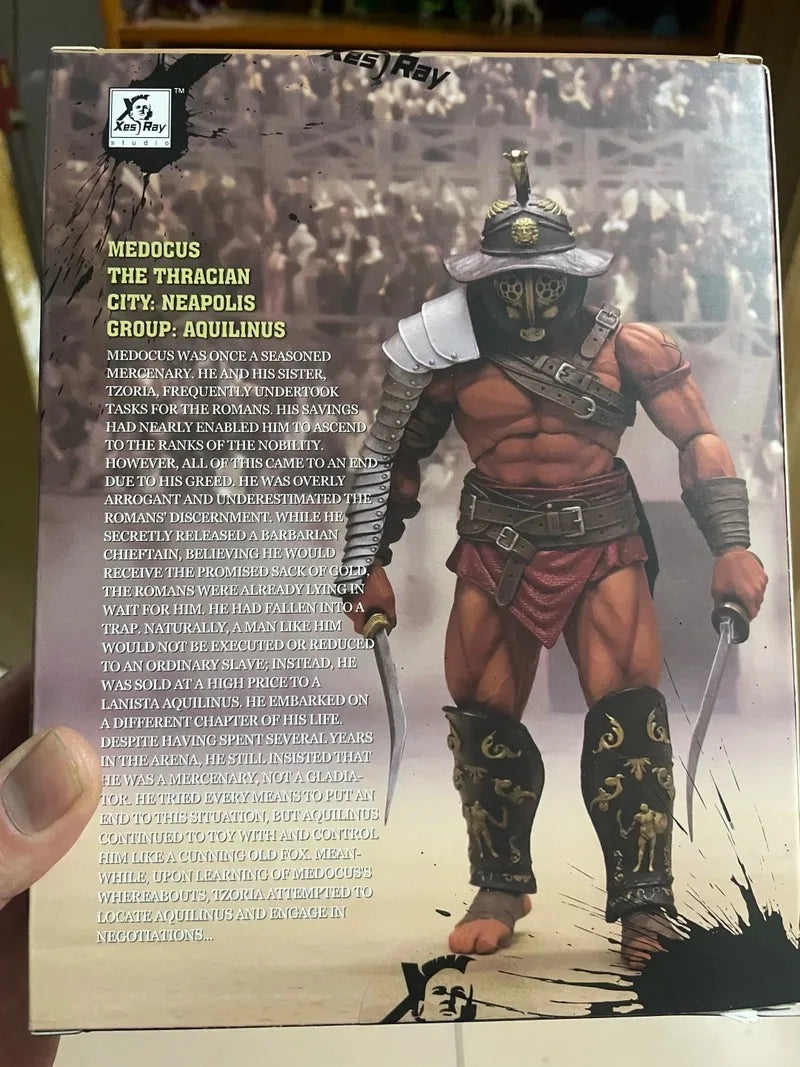 In Stock Authentic Xesray "Gladiator: Battle For Glory" Series 6 - Thraex Gladiator Fashionable Collectible Figure & Statue