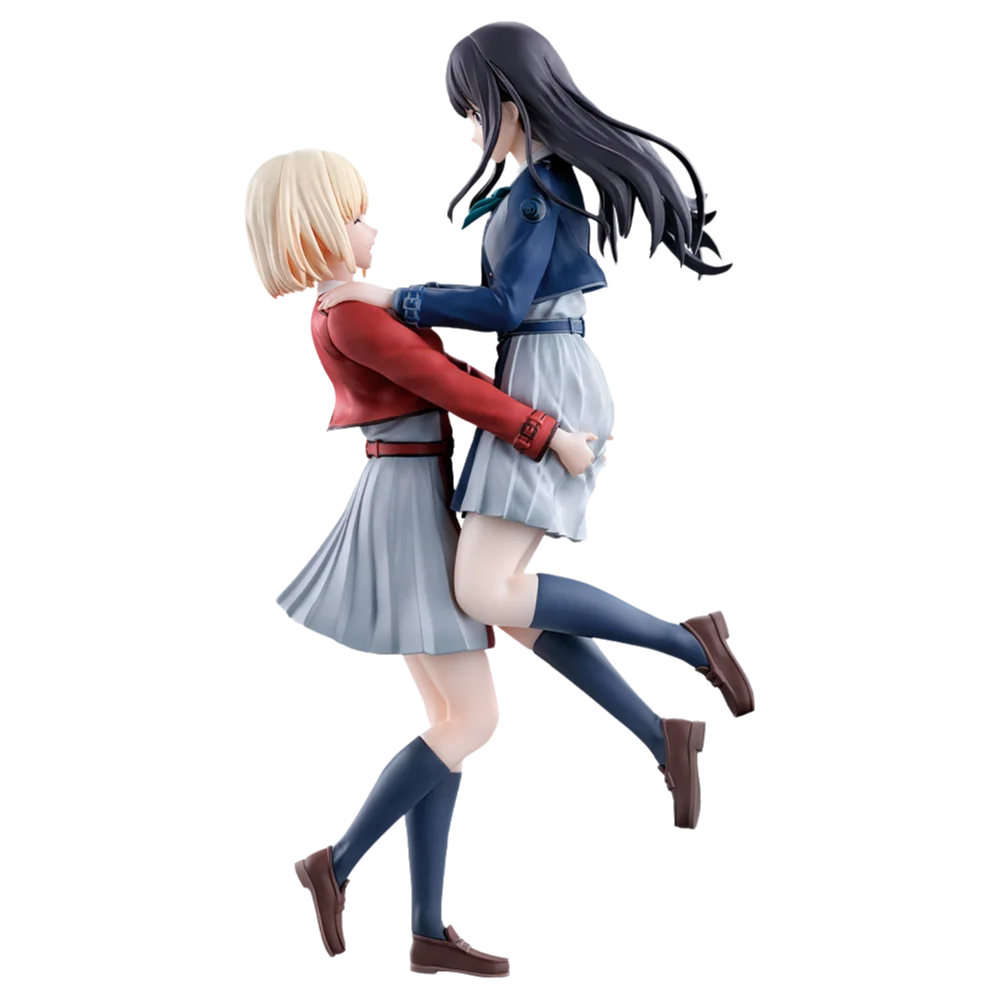Original BANDAI Ichiban Kuji Lycoris Recoil Vol.3 Revible Moment Takina Figure Anime Action Model Collectible Toys Gif