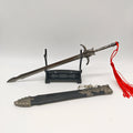 Devil May Cry 5 Game Peripherals Dante's Sword of Rebellion Weapon Model With Sheath Alloy Crafts Keychain Weapon Ornaments 22CM