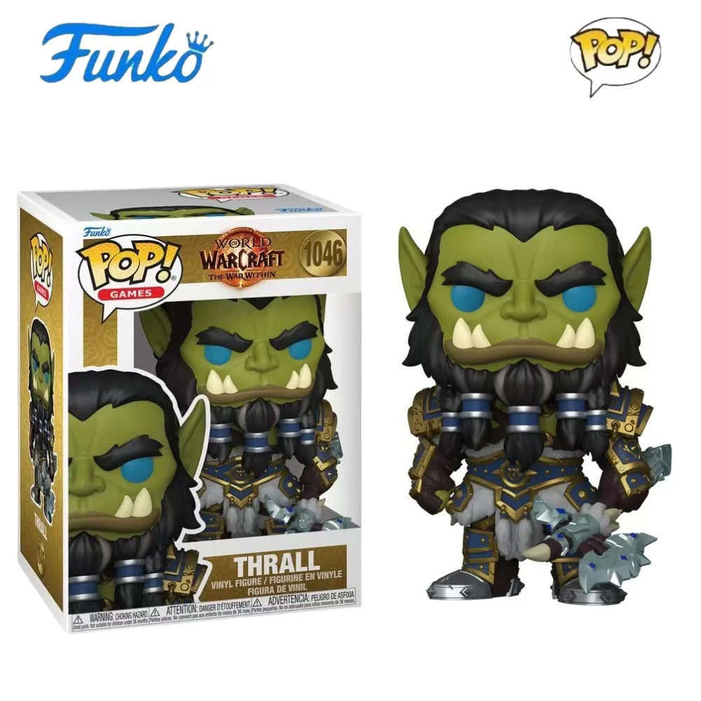 World of Warcraft Serie Xal'atath Thrall Actionfigur Funko Pop Anime Figur Puppe Limitierte Auflage Modell Original Spielzeug Geschenke